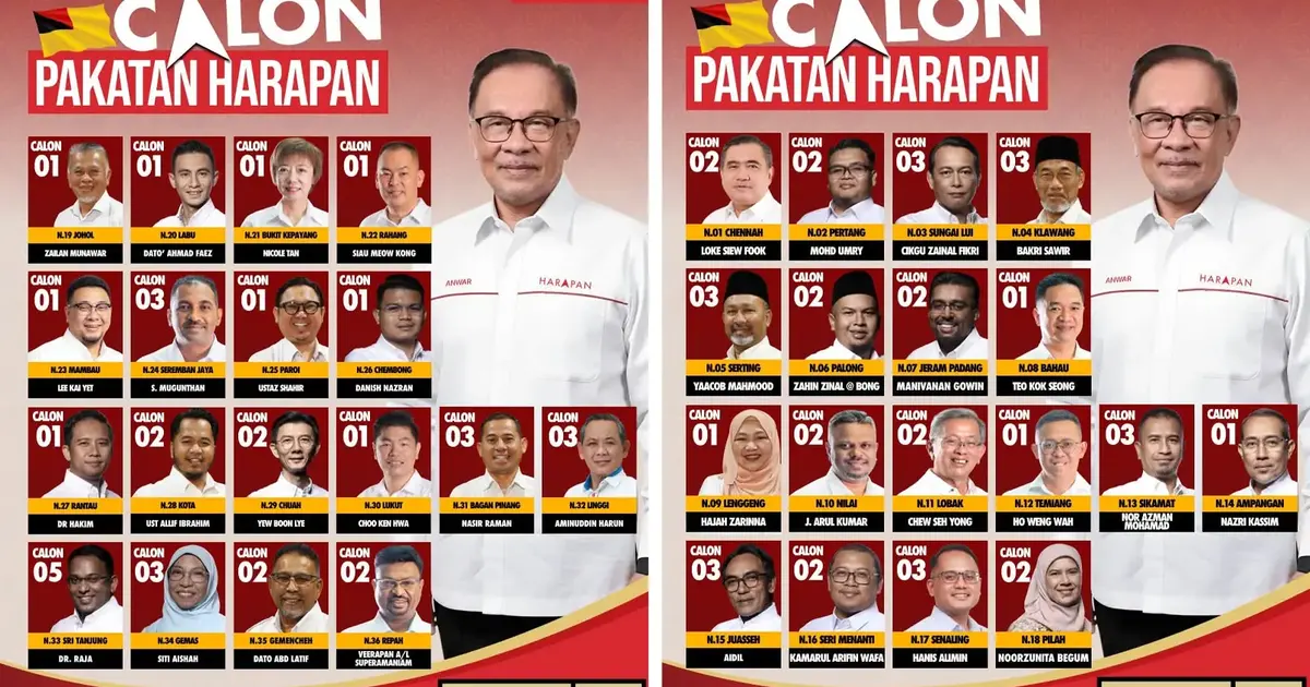 Anwar Urges Negeri Sembilan to Strengthen Pakatan Harapan's Mandate