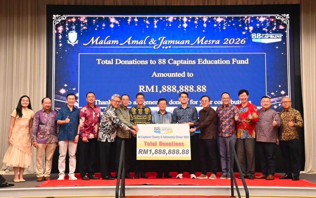 88 Captains Distributes Over RM1 Million In Scholarships To Boost Youth Talent Development In Penang