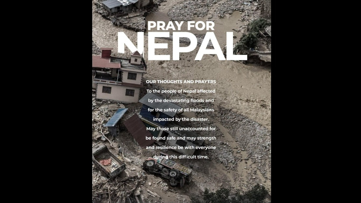 Ahmad Zahid Expresses Deep Concern for Malaysians Caught in Nepal's Devastating Floods