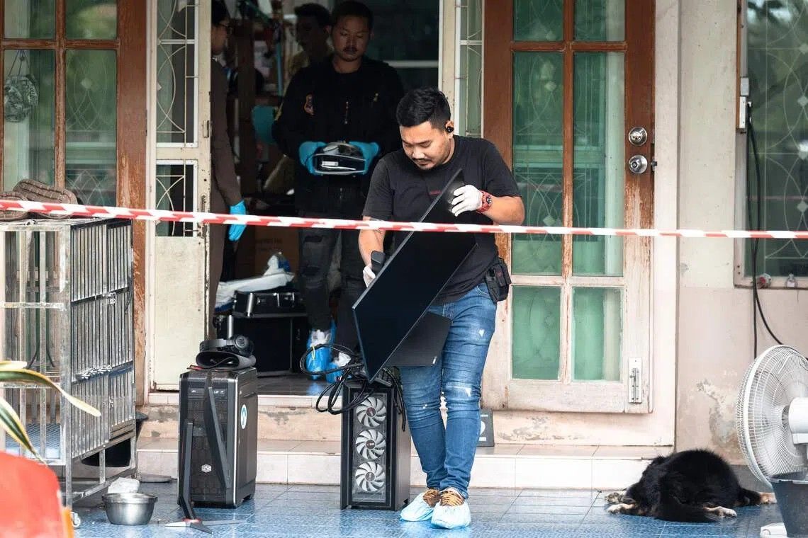 Thai police probe teen suspect's online activity in school shooting investigation