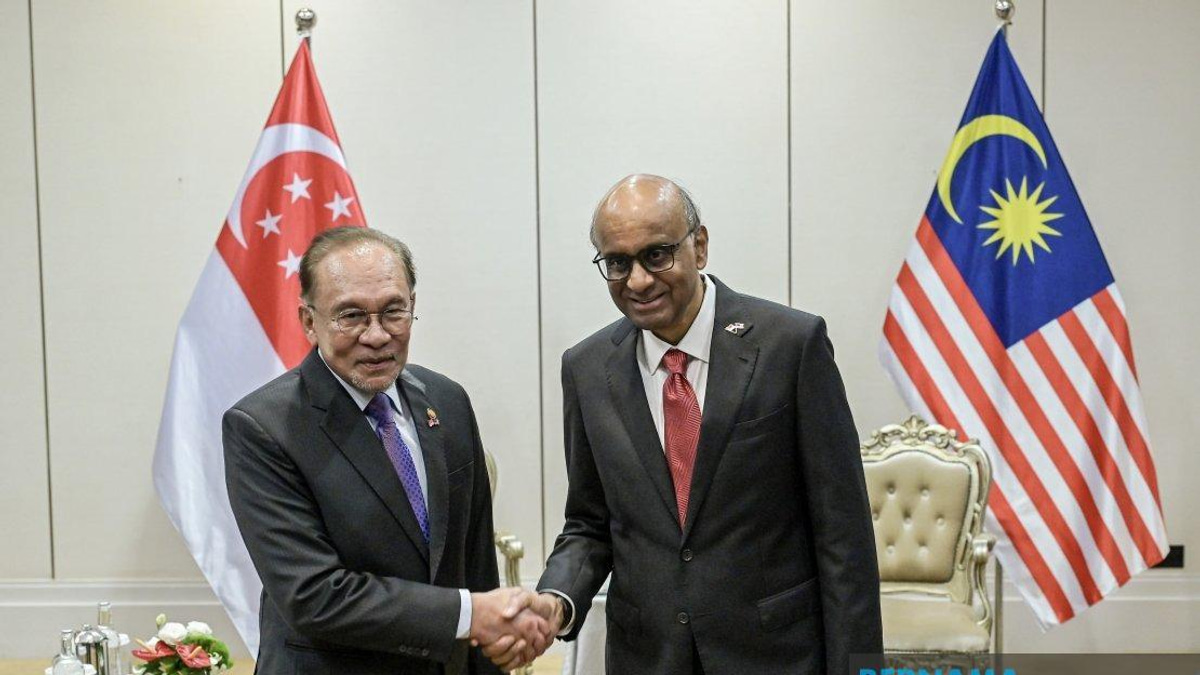 Anwar Hosts Singapore President Tharman in Three-Day State Visit