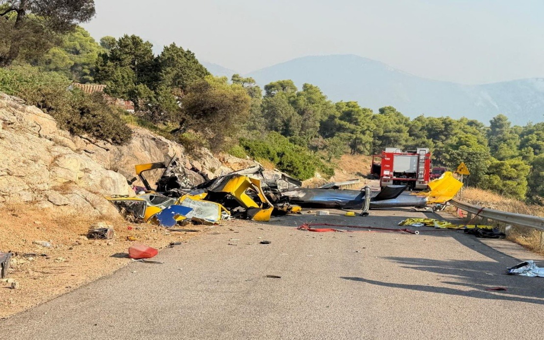 Two Dead in Helicopter Collision During Greek Wildfire Operations