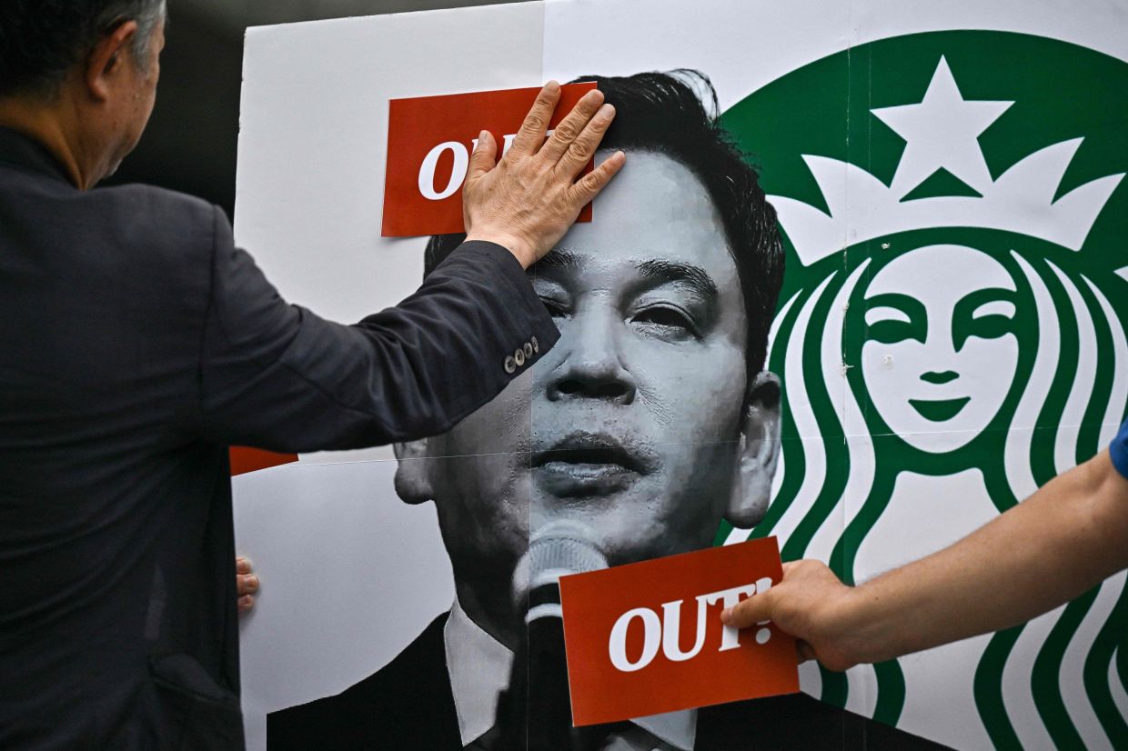 Starbucks Korea executives face police questioning over 'Tank Day' gaffe that invoked 1980 massacre