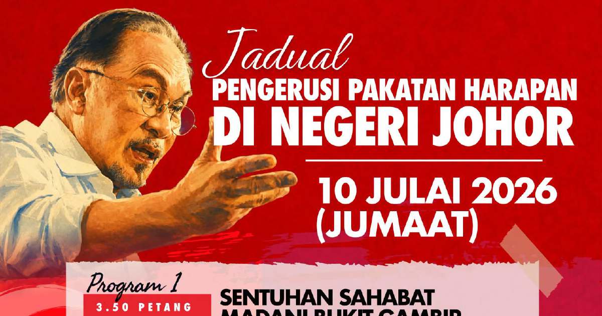 Anwar Makes Final Push for Johor as Pakatan Harapan Enters Election Homestretch