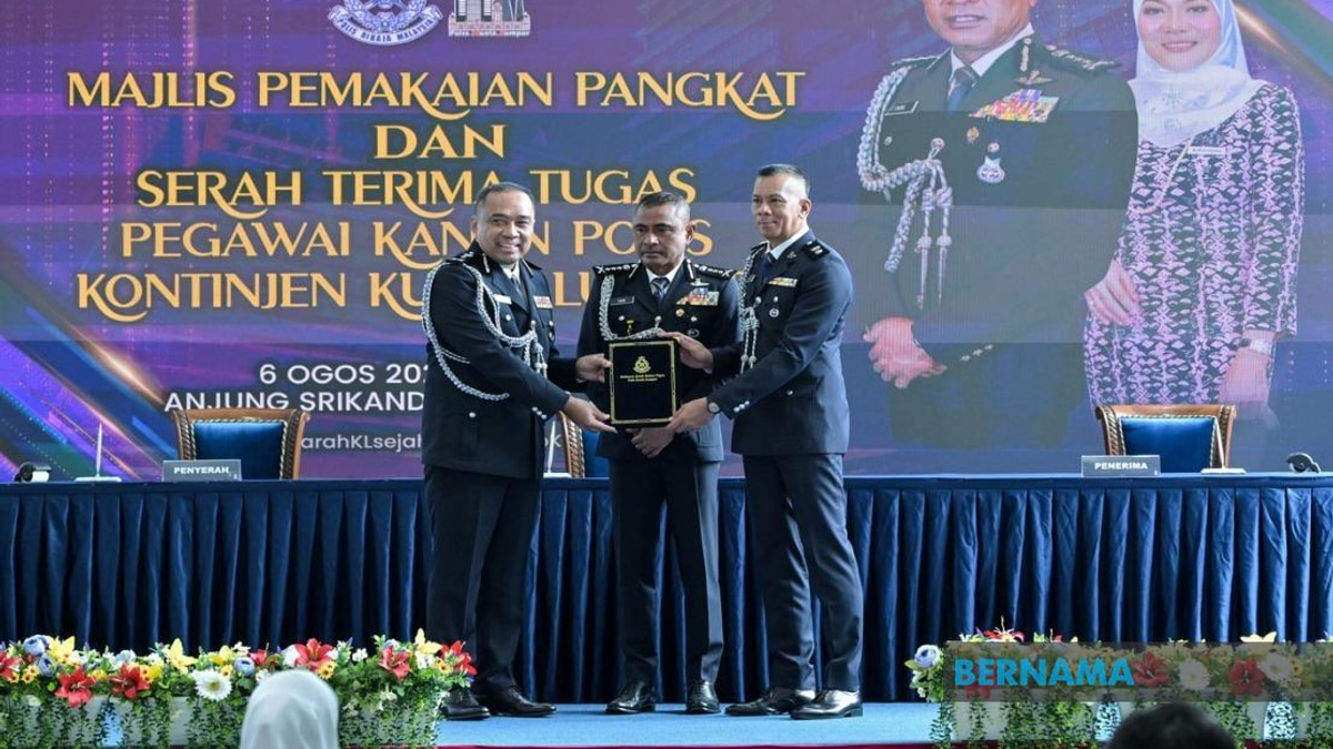 Six Senior Police Posts Reshuffled in Kuala Lumpur Command Restructuring