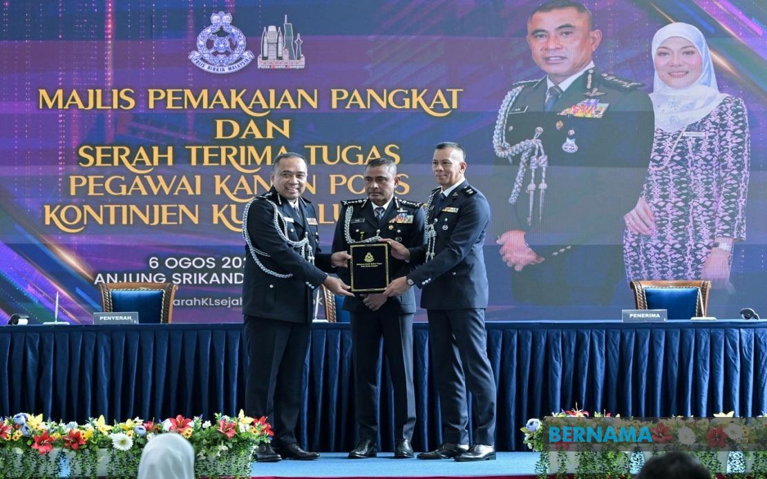 Six Senior Police Posts Reshuffled in Kuala Lumpur Command Restructuring