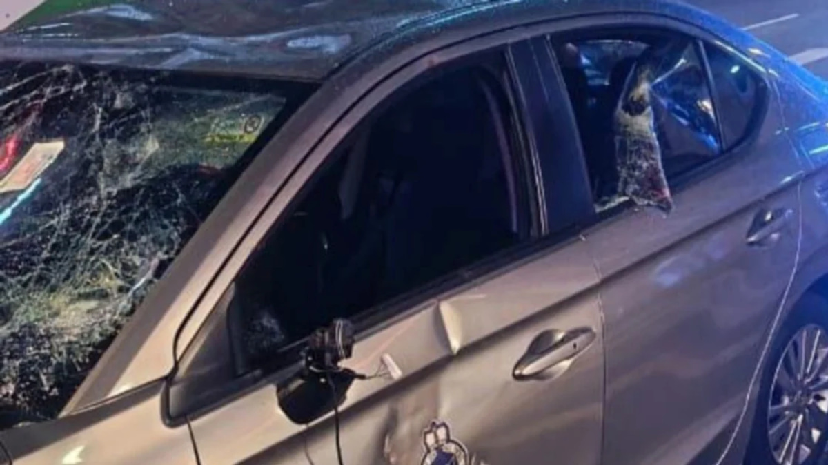 Foreign Homeless Man Arrested After Damaging Police Vehicle in KL