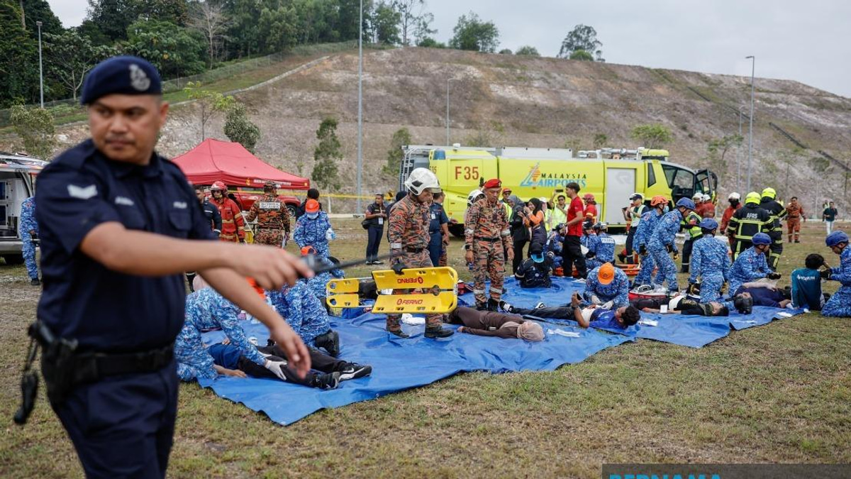 Over 20 Malaysian Agencies Test Response to Off-Airport Aircraft Disasters