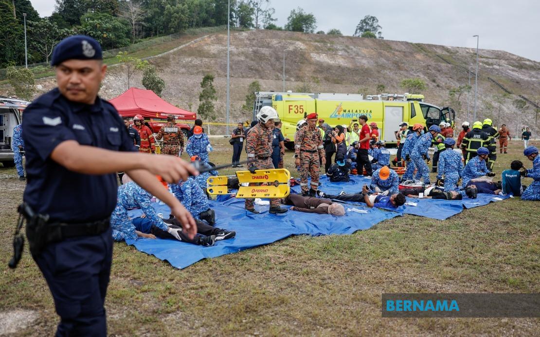 Over 20 Malaysian Agencies Test Response to Off-Airport Aircraft Disasters