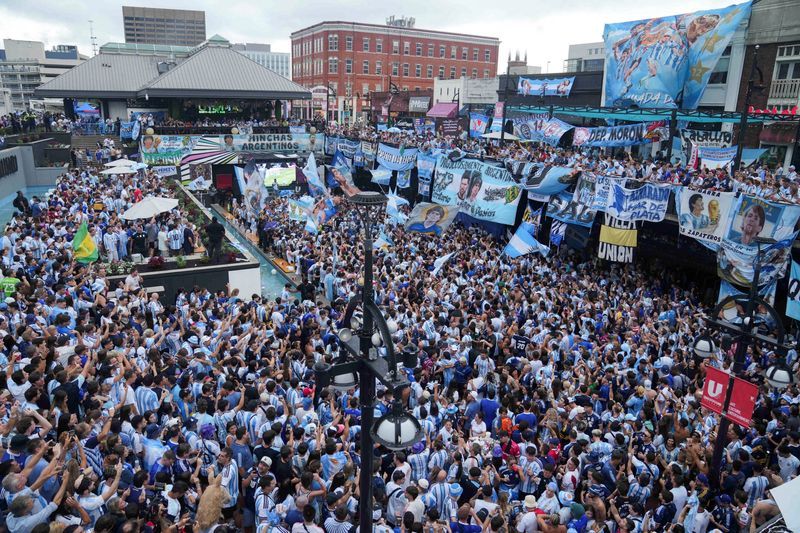 Atlanta braces for high-stakes Argentina-England World Cup semi-final