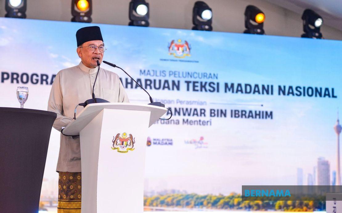 PM Anwar Doubles Taxi Reform Investment with RM10 Million Top-up and Proton Partnership