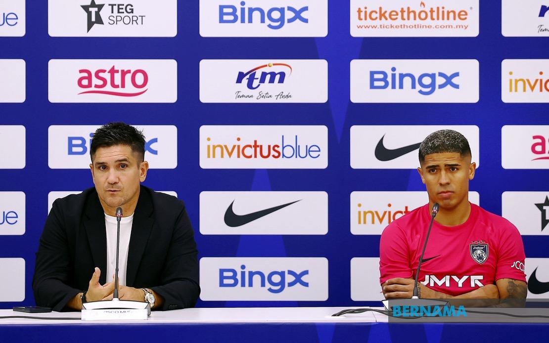 Bergson Hails JDT's Character After Chelsea Stalemate Ahead of Super League Campaign