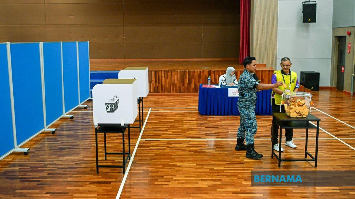 Negeri Sembilan Early Voting Surges Past 80% As Security Personnel Cast Ballots