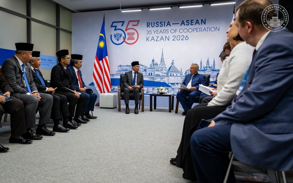 Malaysia and Tatarstan Explore Wide-Ranging Partnership Opportunities, Says Anwar