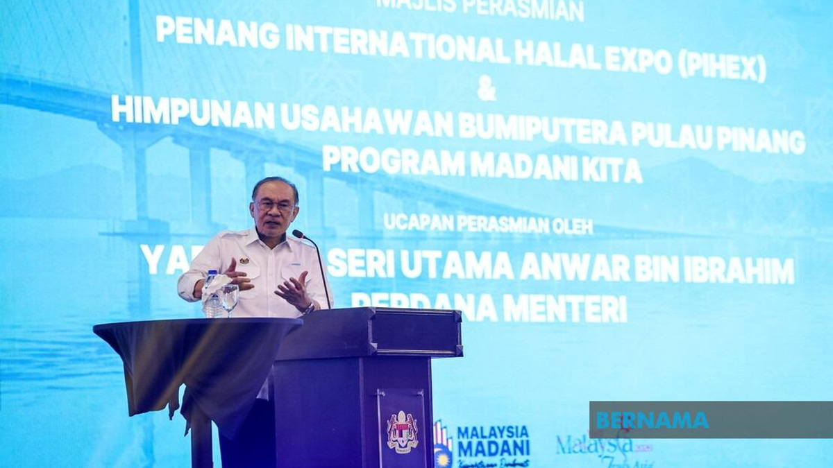 Penang Can Lead Malaysia in Bumiputera Economic Growth, Says PM Anwar