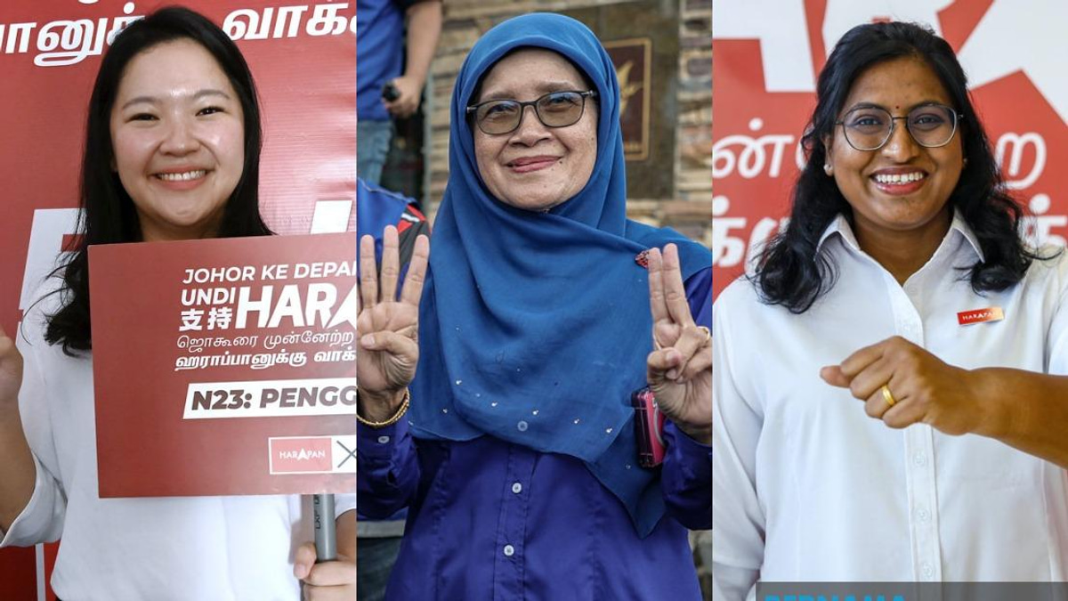 Women Make Gains in Johor State Election, Securing 10 of 56 Assembly Seats