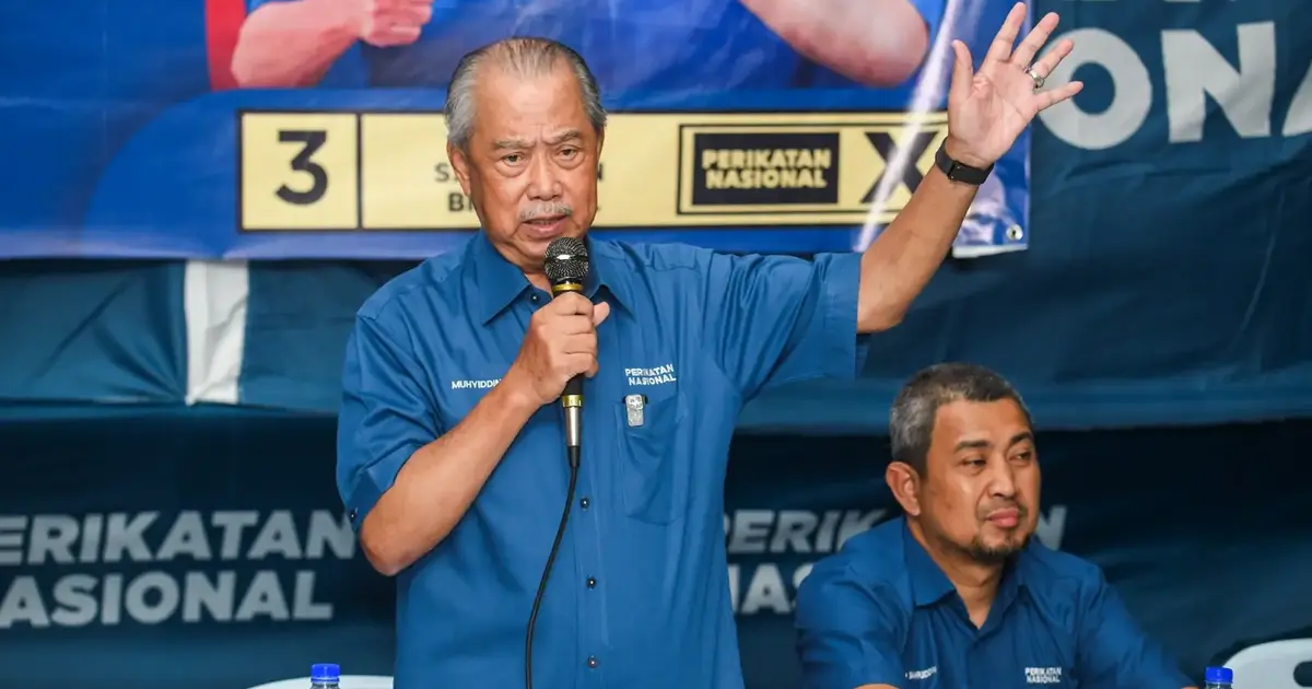 Johor Election and Najib's Potential Release Are Separate Issues, Says Muhyiddin
