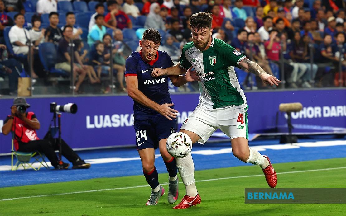 JDT Retain Charity Shield, Extend Unbeaten League Run to 109 Matches