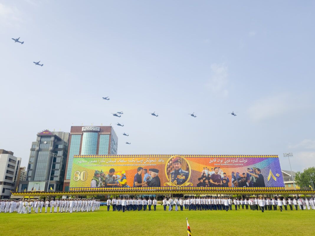Brunei readies ceremonial parade for Sultan's 80th birthday milestone