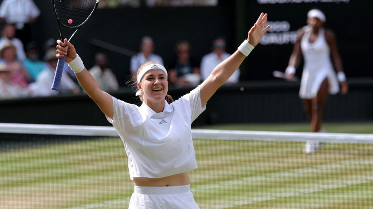 Muchova's Grit Carries Her to First Wimbledon Final, Ending Gauff's Charmed Run