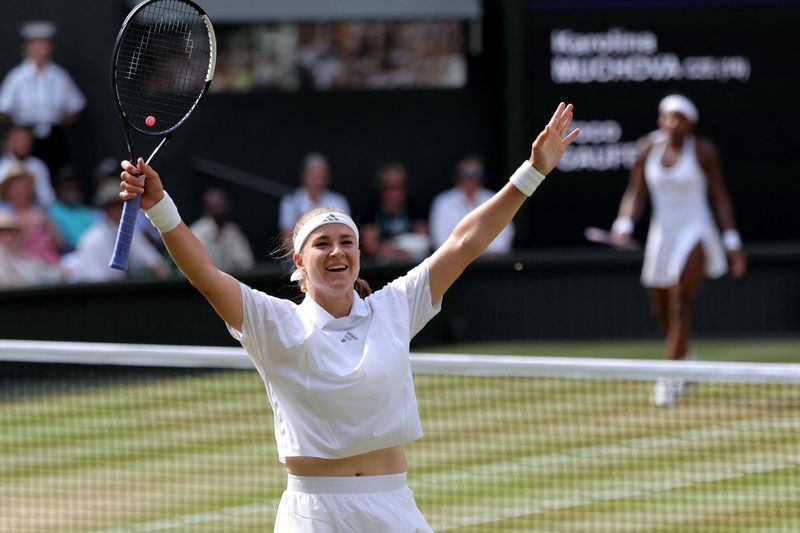 Muchova's Grit Carries Her to First Wimbledon Final, Ending Gauff's Charmed Run