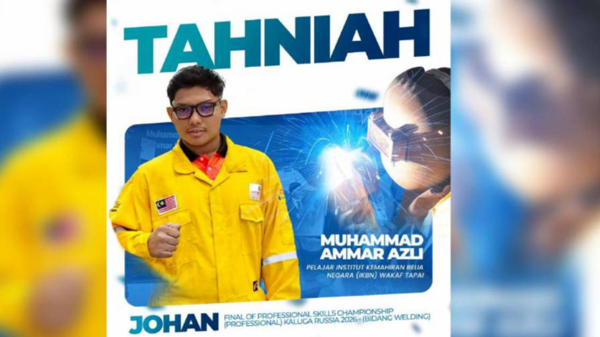 Ahmad Zahid hails Wakaf Tapai student's welding triumph at international skills competition