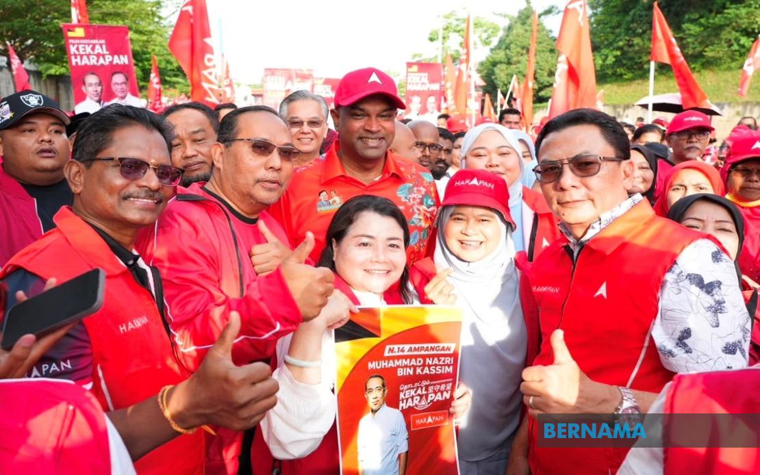 Ramanan, Sim Rally Behind Six Pakatan Candidates in Negeri Sembilan Push