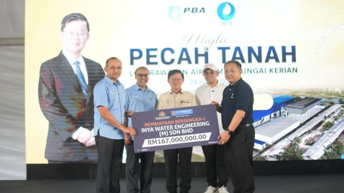 Bank Rakyat Backs RM167 Million Water Project for Seberang Perai