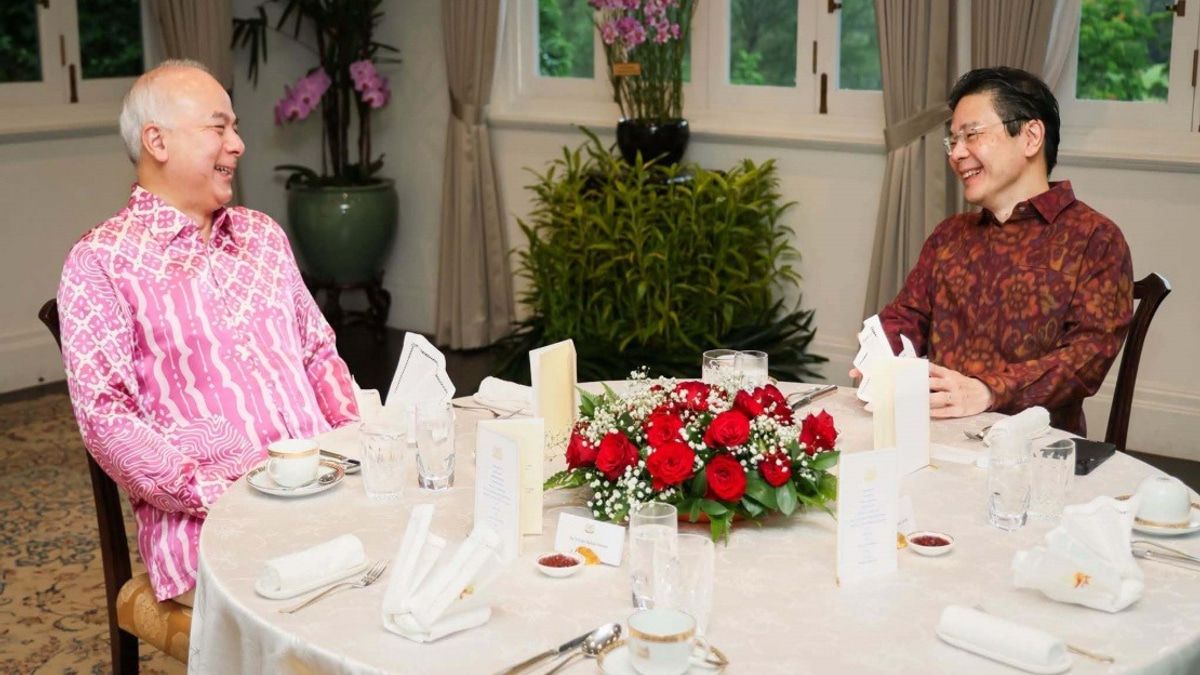 Sultan Nazrin Meets Singapore PM Lawrence Wong to Strengthen Bilateral and ASEAN Ties