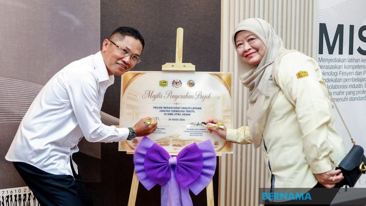 IKBN Jitra Fashion Department Upgrade Signals Government Push for TVET Excellence