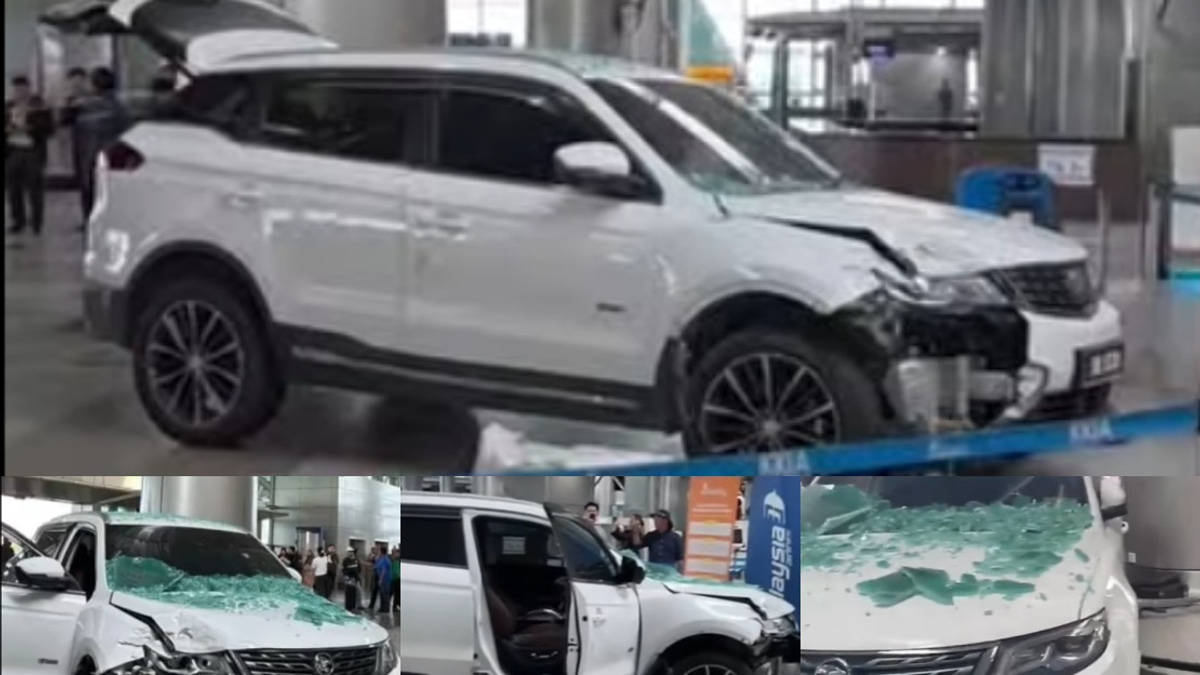 Operator Error at Kota Kinabalu Airport: SUV Crashes Through Departure Hall After Driver Forgets to Engage Park Gear
