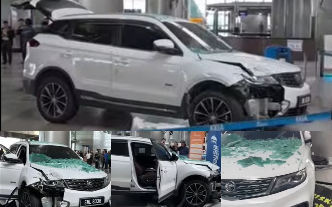 Operator Error at Kota Kinabalu Airport: SUV Crashes Through Departure Hall After Driver Forgets to Engage Park Gear