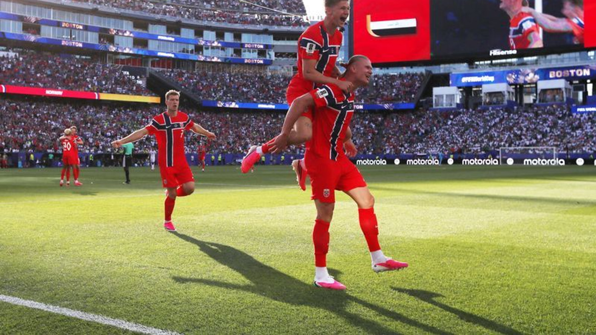 Haaland announces World Cup arrival with brace as Norway defeats Iraq 4-1