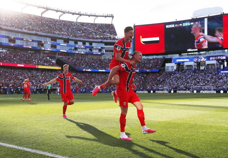 Haaland announces World Cup arrival with brace as Norway defeats Iraq 4-1