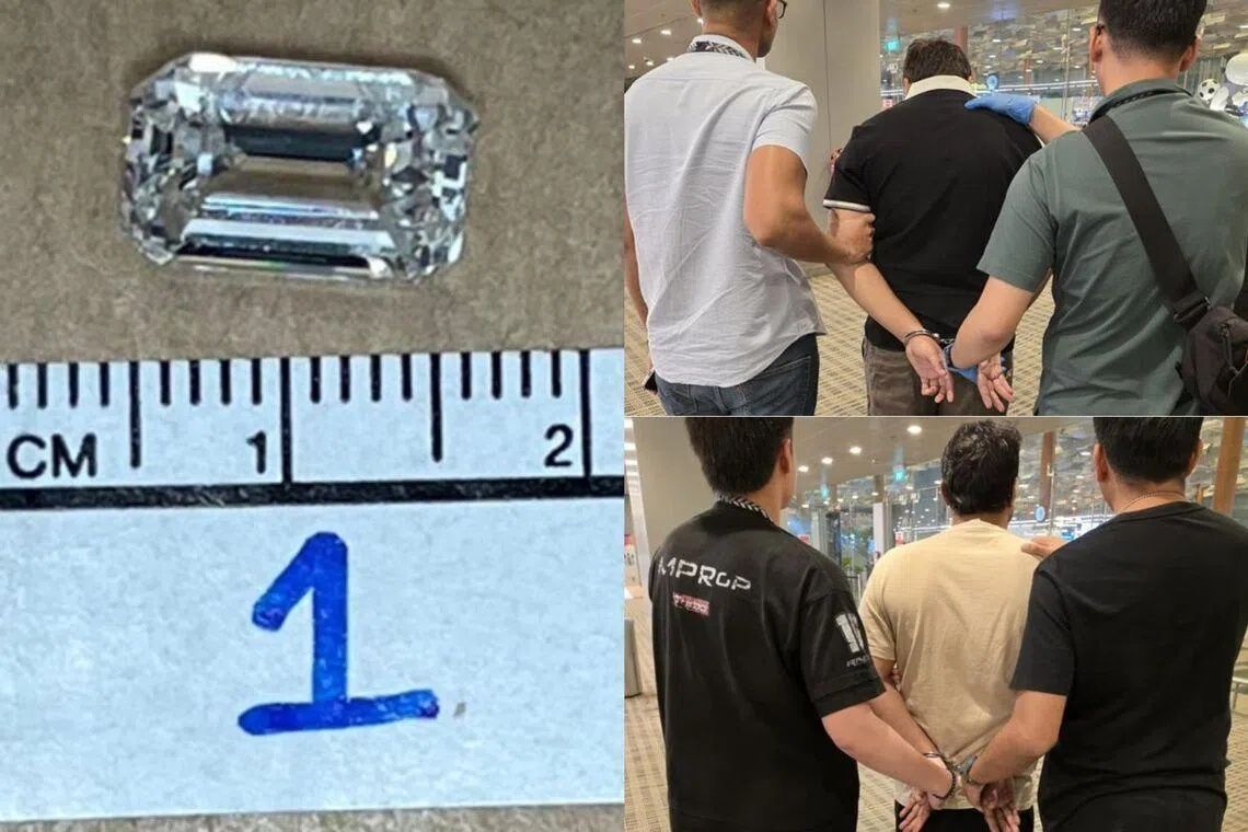 Indian Tourist Jailed for S$200,000 Diamond Heist at Singapore Chinatown Jewellery Store