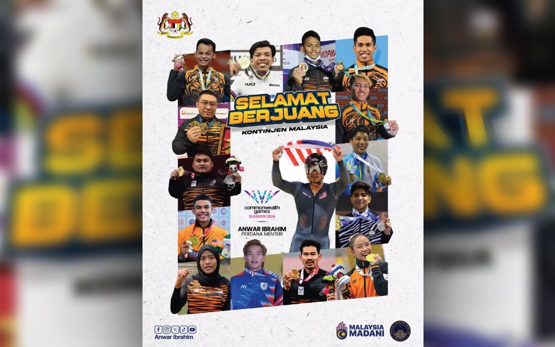 PM Anwar Urges Malaysian Athletes to Compete with Integrity at 2026 Glasgow Commonwealth Games
