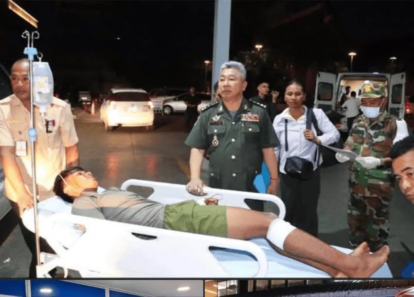 Four Cambodian soldiers injured in border explosion near Thailand