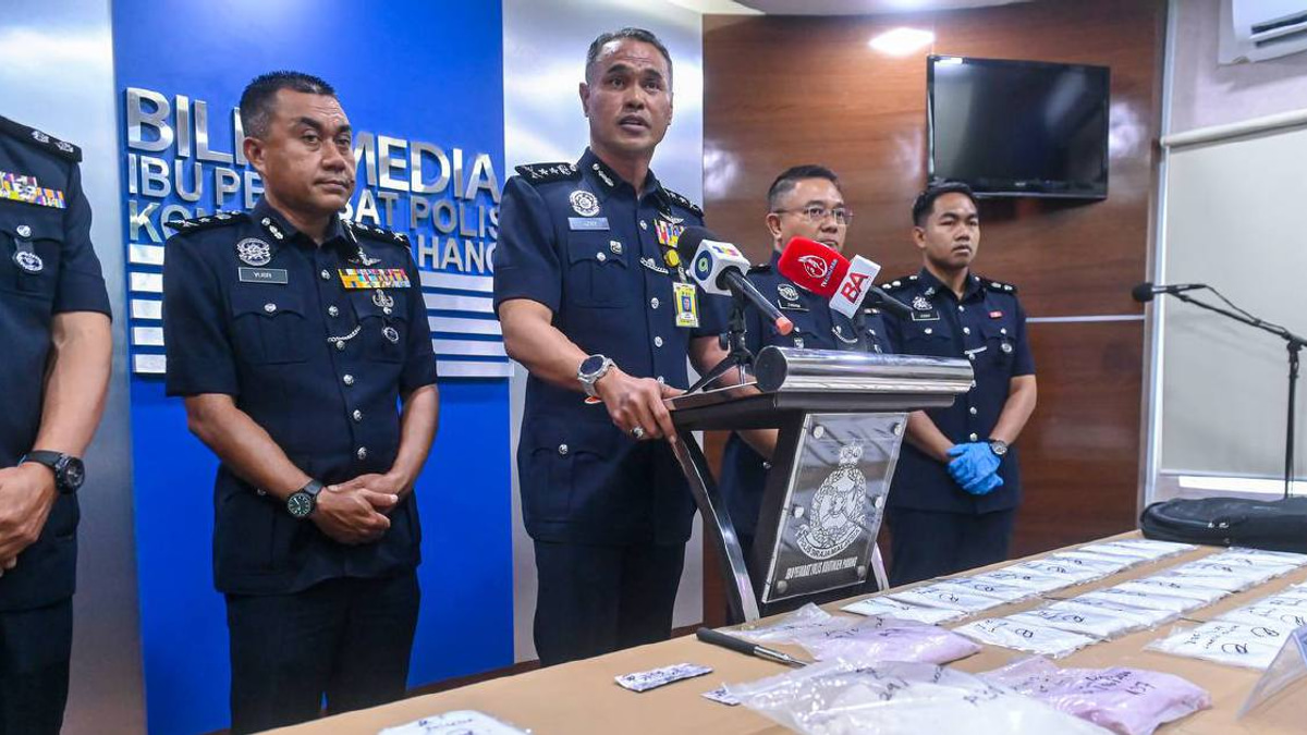 Thai woman and partner arrested in RM728,000 drug seizure near Bentong