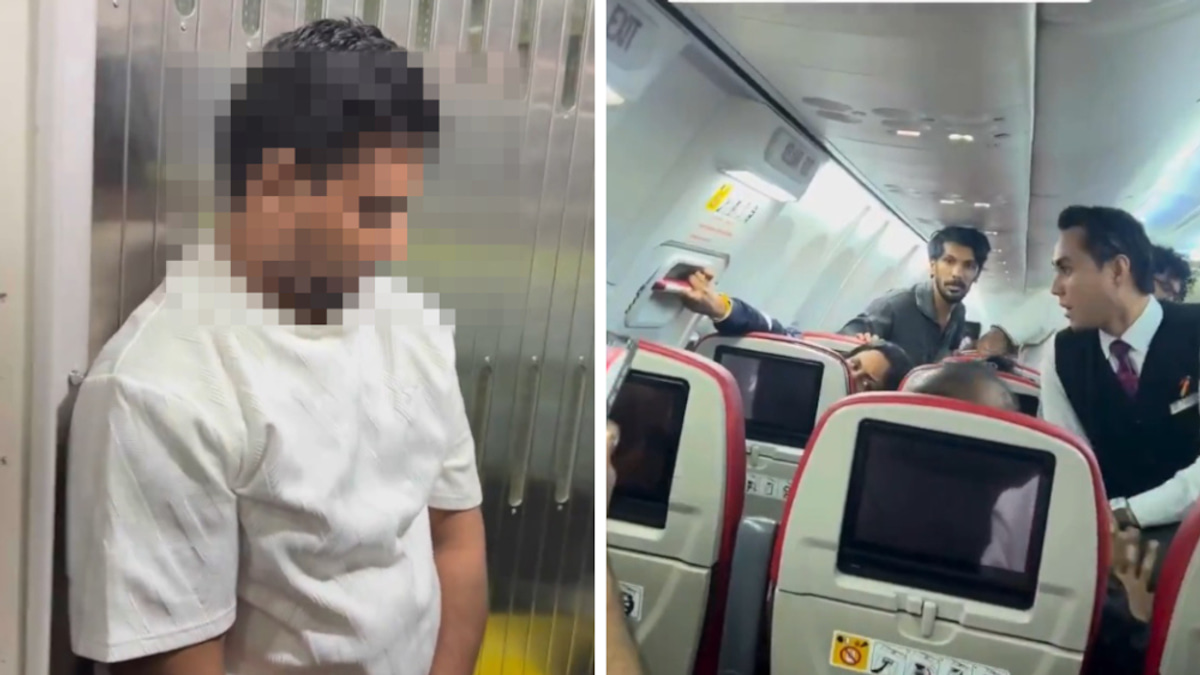 Passenger arrested for attempting to open emergency door on Batik Air flight to India