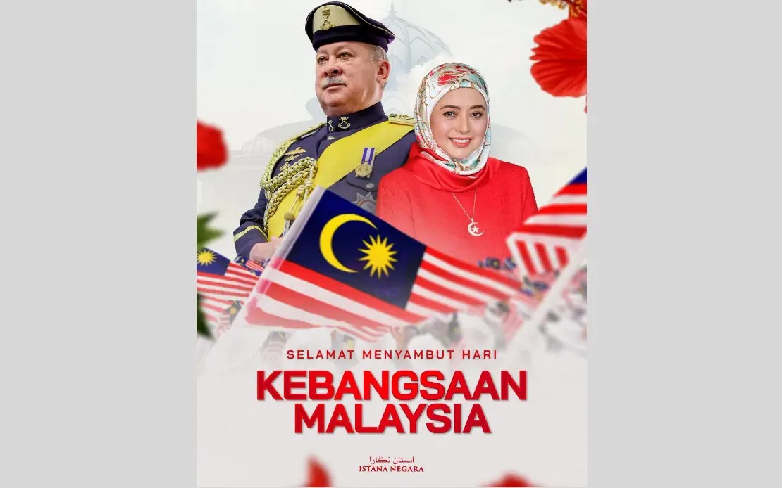 Sultan Ibrahim and Raja Zarith Sofiah Lead 69th National Day Celebrations in Putrajaya