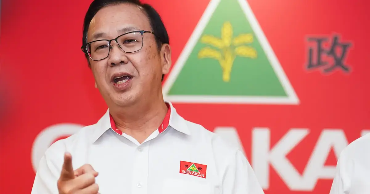 Gerakan calls for PN solidarity as Johor and Negeri Sembilan prepare for state elections