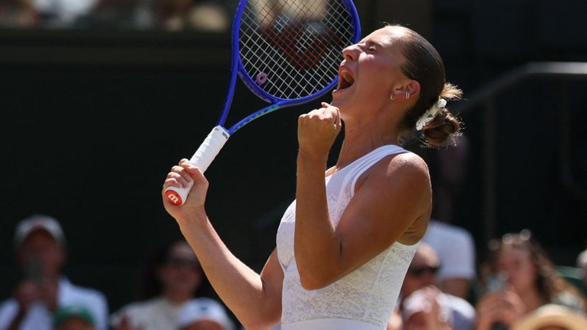 Kostyuk powers past Paolini to reach Wimbledon semi-finals in dominant display