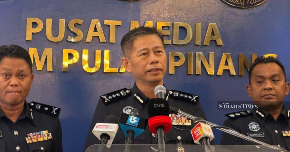 Penang Police Dismantle Liquid Methamphetamine Ring with Major Bust