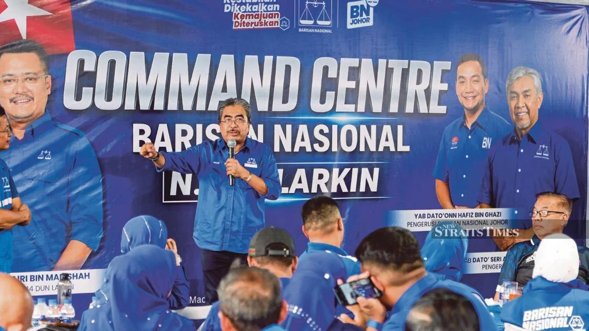 BN Must Avoid Internal Strife and Focus on Voter Appeal in Johor Election, Says Johari