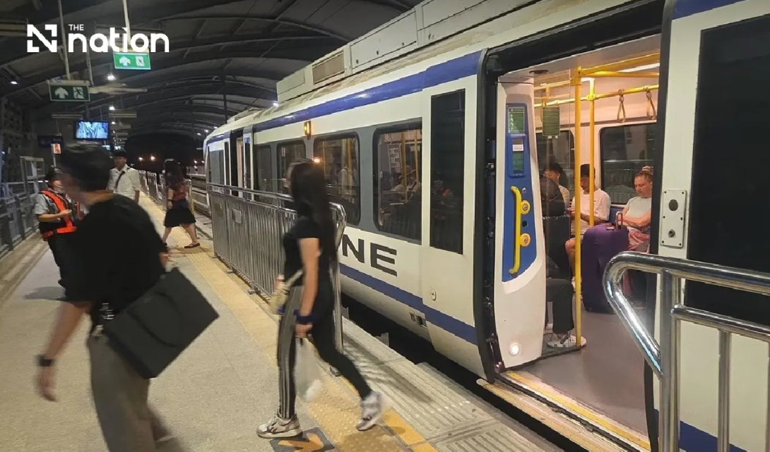 Thai airport rail link resumes full service after day-long disruption