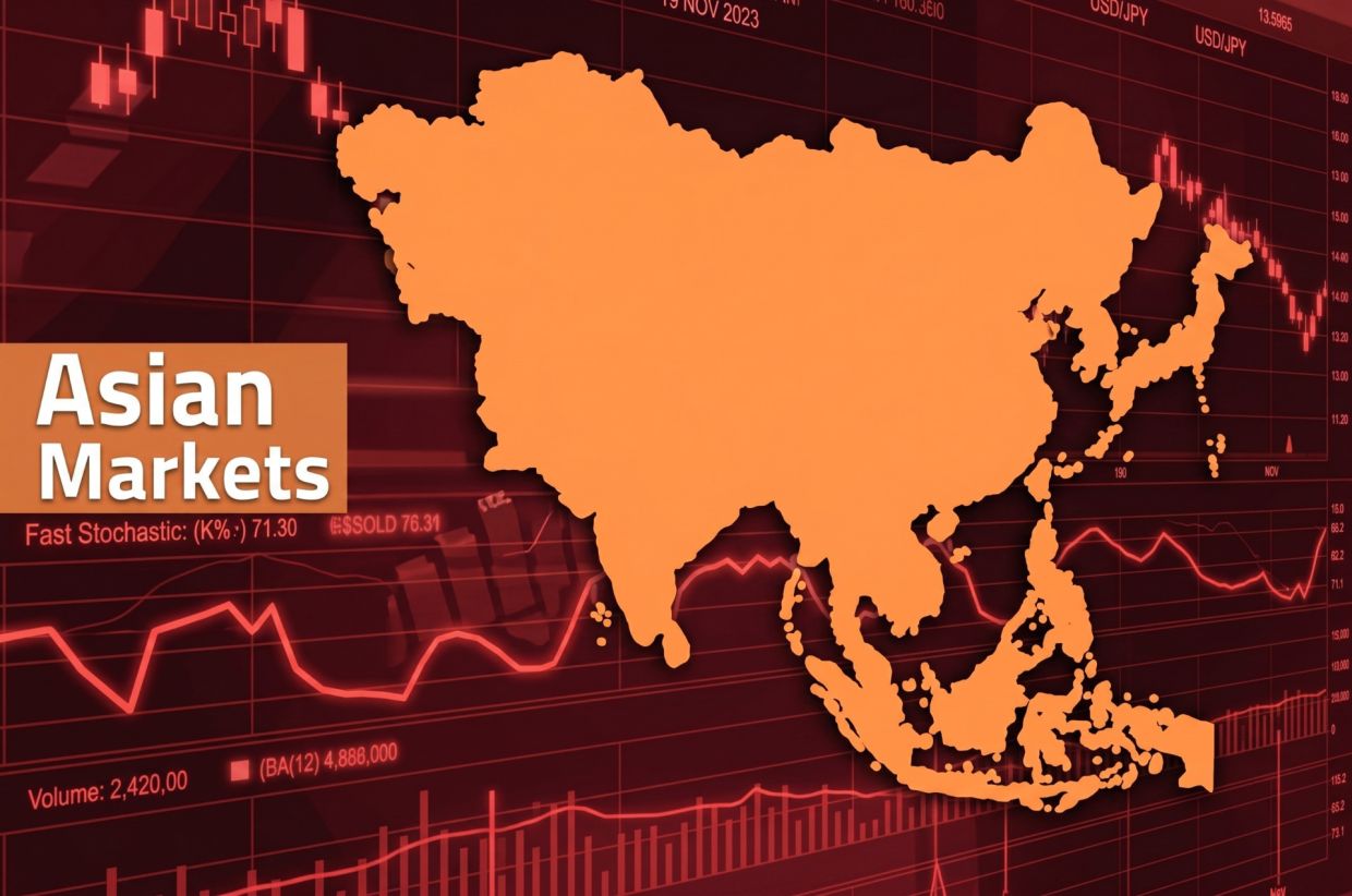 Asian Stocks Retreat as Middle East Tensions Push Oil and Bond Yields Higher