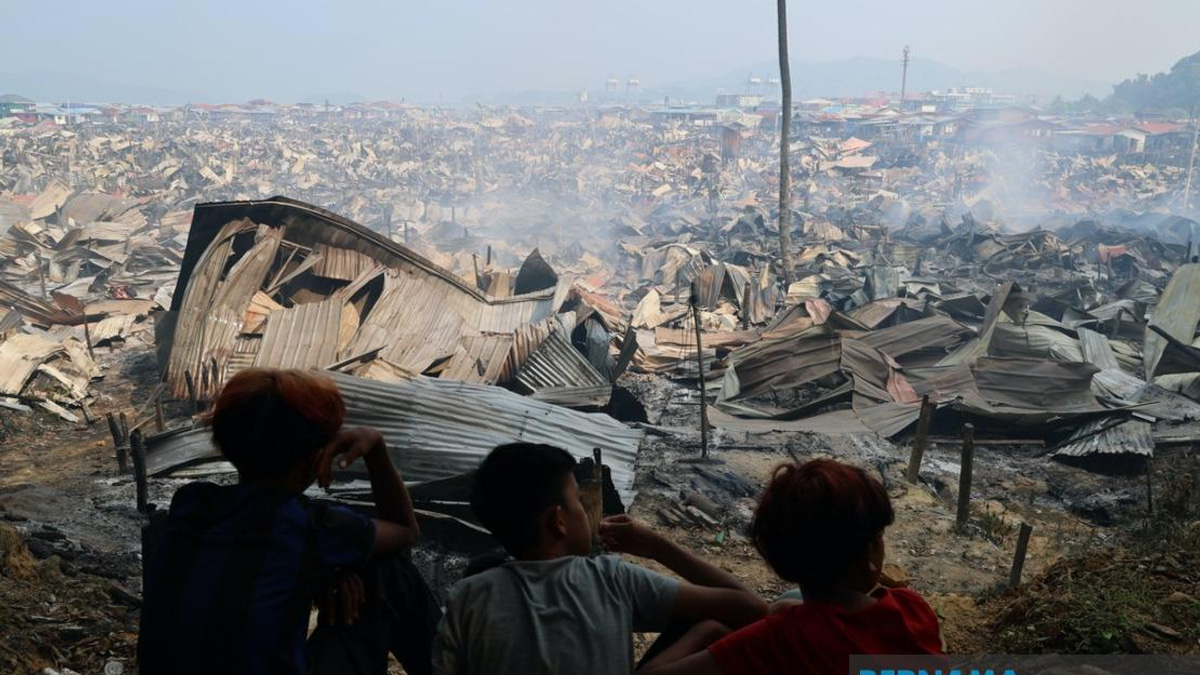 Sabah Deploys RM3,000 Aid Package for Families Displaced by Kampung Lok Buta Fire