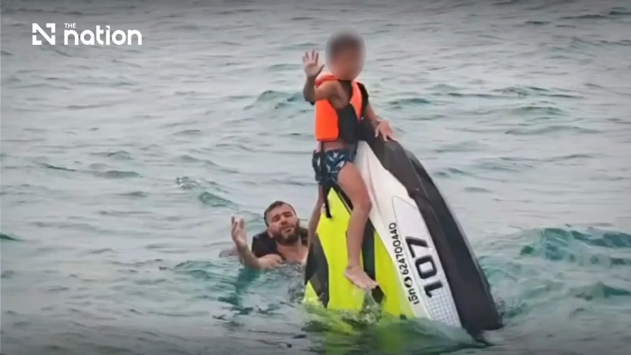French Family of Three Rescued After 16 Hours Adrift Off Koh Samui