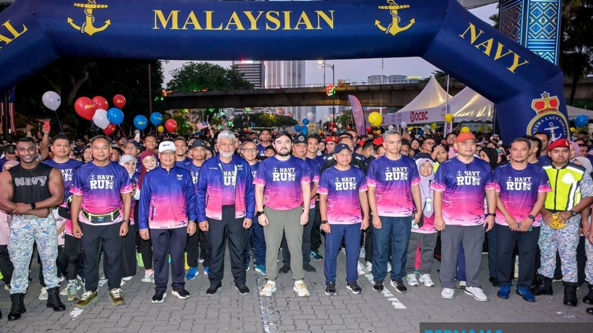 Raja Muda Selangor Launches Record Navy Run 2026 with 15,000 Participants