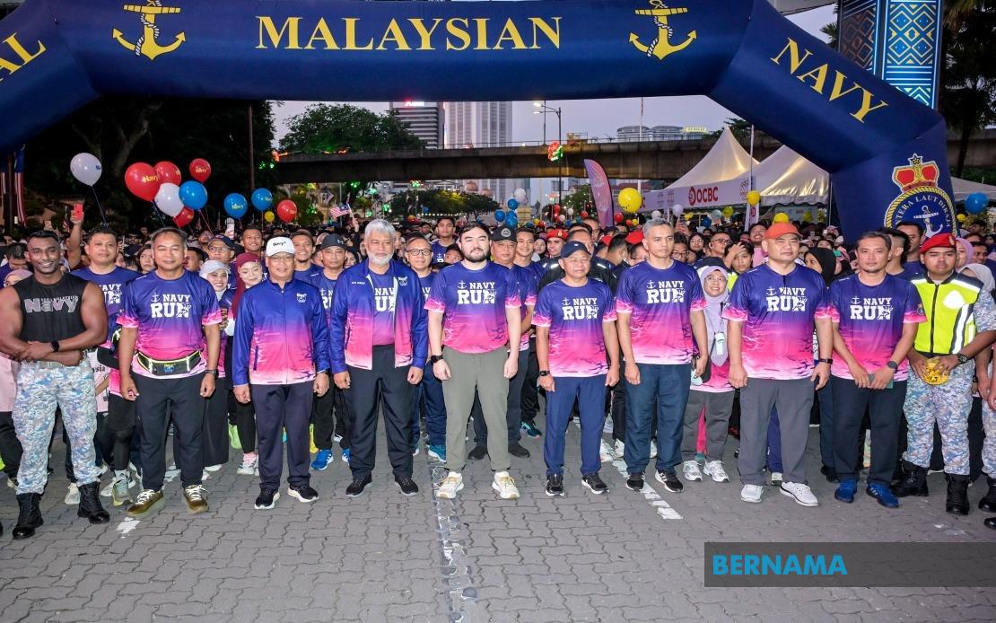 Raja Muda Selangor Launches Record Navy Run 2026 with 15,000 Participants